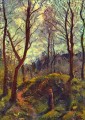 landscape with big trees Camille Pissarro